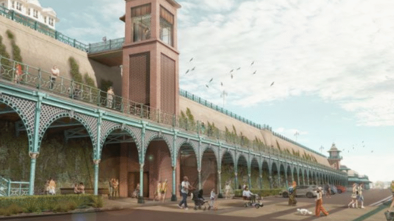 Madeira Terraces restoration programme advances on Brighton seafront