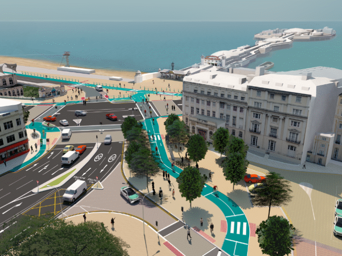 Valley Gardens Phase Three Reshapes Central Brighton