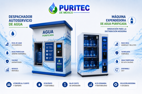 Expendio de Agua para Negocio: ¿Es Rentable una Purificadora de Agua Automática?