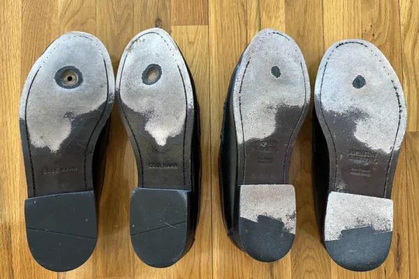 Worn Shoe Soles - Replace Them Before Grip Disappears